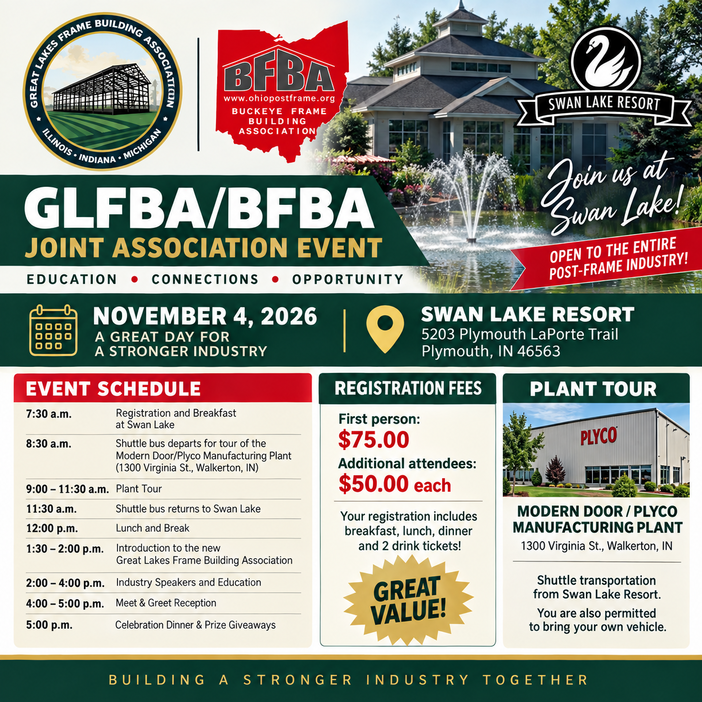 Register Today for the BFBA/GLFBA Joint Conference!